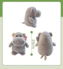 TendenciaRegalo Niños Peluche Dinosaurio - Elefante E Hipopótamo 23cmCalidad premium - Elefante - Ver 2
