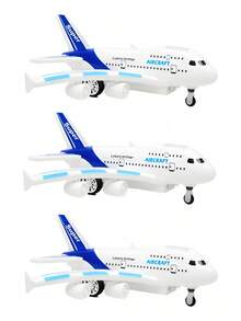 TendenciaSet De 3 Aviones Fricción Cuerda Juguete Mayoreo Avión BlancoCalidad premium - 1 - Ver 1