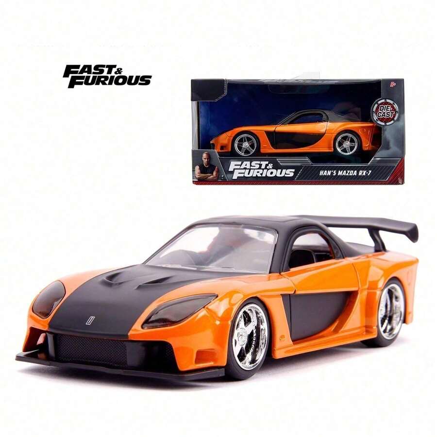 Simba 1/32 Scale Alloy Diecast Car Model Collection, Toy For Children And Adults, Boys Birthday Gift Racing Car Toy Vehicle Movable Model - 1:32 1997  RX-7 - View 1
