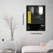 Framed Sonder Album Cover / Vinyl/ Album Cover Poster And Album Cover Posters,,,DIGITAL DOWNLOAD,Spotify Plaque - Framed(有框框的) - 查看 5
