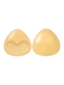 2 Pairs Double-Sided Sticky Bra Inserts,Snowy Sticky Bra Inserts,Sticky Bra Push Up, Self Adhesive Pads Ultra Instant Lift Bra, Push Up Bikini Pads For Sports Bra Swimsuit. - 彩色 - 查看 15