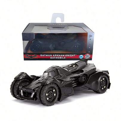 Simba 1:32 比例合金压铸电影系列，永恒阿卡姆骑士，车门可开启，合金车身，带展示盒，高级展示模型，收藏佳品