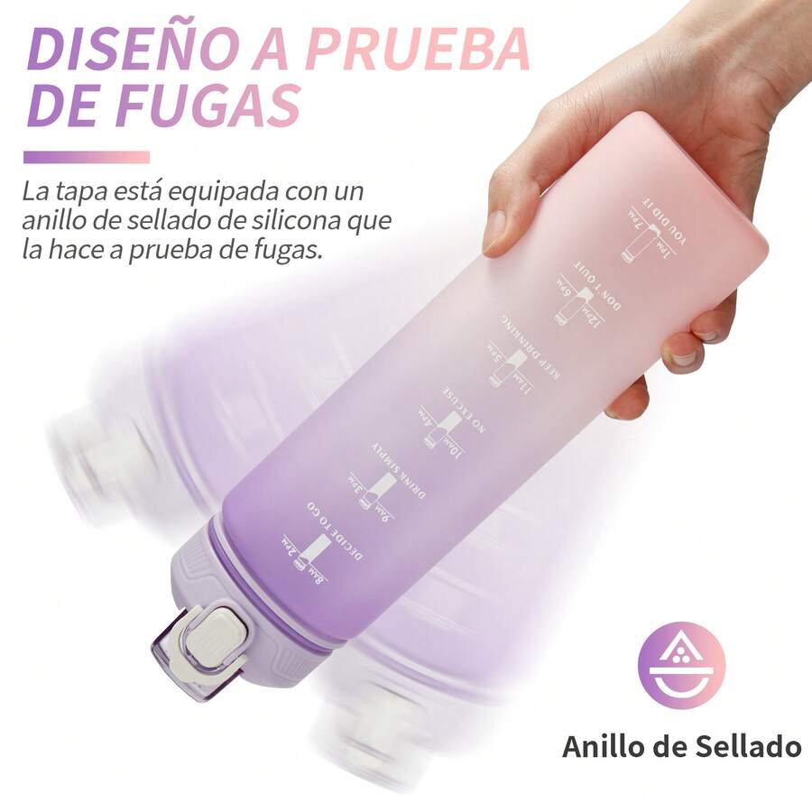 YC-HOGAR Sports Bottle - Lilac Purple - View 1