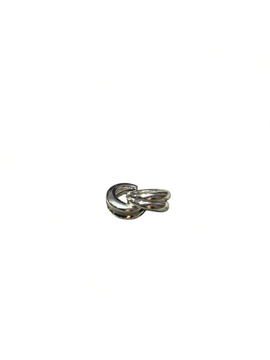 Women Stud Earrings - Silver - View 1
