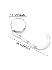 Foldable Desktop Hook, Suitable For Wallets And Handbags, Ideal For Travel, Room Decor, Wall Decor, Bathroom Decor, Home Decor, Shopping Bag Hooks, Door Hooks, Coat Hangers, Bag Display, And A Perfect Choice For Holiday Celebrations And Birthday Gifts. - Green - View 12