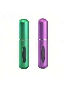 2pc Portable Mini Perfume Atomizer Spray Bottle Set – Refillable Travel Size Fragrance Dispenser For On-The-Go Touch-Ups – Ideal For Carrying Your Favorite Scents In Purses, Pockets, Gym Bags, And During Travel Or Shopping Trips – Leakproof, Easy To Fill, And Perfect For Parties & Everyday Use Back To School Perfume Bottle - Nhiều màu - Xem 10