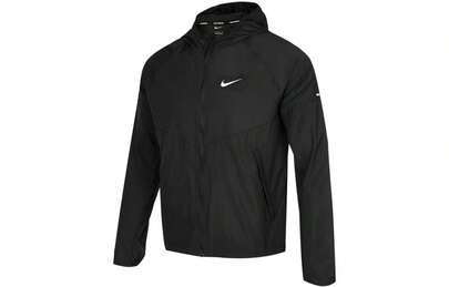  Sudadera Nike MILER As M Nk RpI Miler Jkt con logotipo reflectante y estampado floral de punto