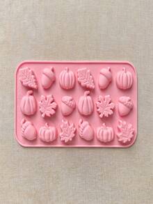 Silicone Flower Candy Mold, Daisy Chocolate Mold, Tulip Flower Mold, Bow Leaf Jelly Mold, Ice Cube Tray, Pudding Mold, Soap Mold, Cookie Cutter, Dessert Making - Multicolor - View 11
