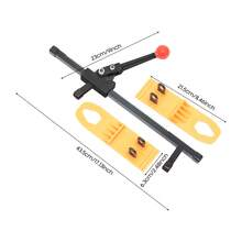 RibasuBB Paintless Dent Repair Kit For Car, Motorcycle, Appliance – Manual Dent Puller Tool Set With Expander, Pulling Plates & Rings – Heavy-Duty, Reusable - A - View 11