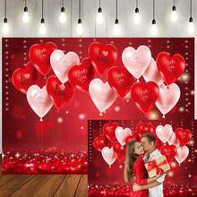Valentine's Day I Love You BannerLTLYH 8x6ft Valentine's Day Photography Backdrop Valentines Day Red Love Backdrop Valentine's Day Party Banner Decorations Valentines Supplies 126 - 7x5FT - 查看 6