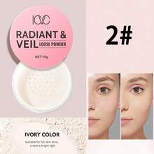 Polvo fijador mate de larga duración, crea un cutis perfecto y un brillo controlable, apto para todo tipo de pieles - Multicolor - Ver 11