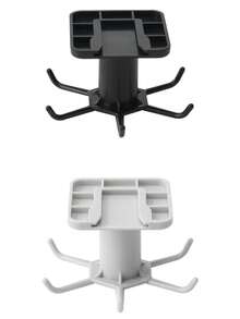 1pc Creative Kitchen Wall-Mounted Rotating Spoon & Spatula 6-Prong Hook, Cabinet Bathroom Small Item Storage Rack. Clothing Binding Pocket Hook, Kitchen Storage Rack, Hanger, Hook. Kitchen Organization. Kitchenware Hook, Home Supplies.