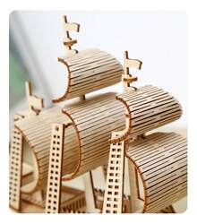 TendenciaVelero Rompecabezas 3d Juguetes De MaderaCalidad premium - 1 - Ver 3