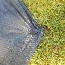 一套花园地钉（100颗地钉+1把锤子），耐用防锈景观钉，用于除草、隔热布、遮阳网、地板覆盖物，钩扣式固定，适用于室内外园艺工具 - 黑色 - 查看 12