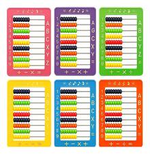 Tendencia6pz Ábaco 18x13cm 10 Postes Didáctico Aprende Número LetraCalidad premium - 1 - Ver 5