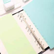 3-Hole Punch, Suitable For A5, A6, A7 Size, 8-Page Capacity, Suitable For Planners, Scrapbooks, Adjustable 3-Hole Punch