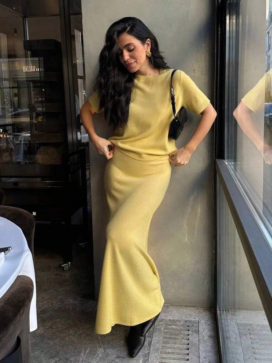 Women Sports Sweater Skirts