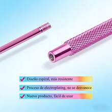Tendencia2pc Espejo Grande Para Extensiones De Pestañas O DentalCalidad premium - Rosa y azul - Ver 8