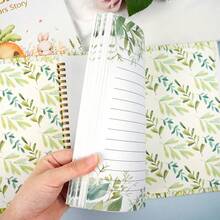 1 Set Rustic Style Baby Memory Book, BABY Milestone Journal, DIY Pregnancy & Infant Growth Record Album - Multicolor - View 6