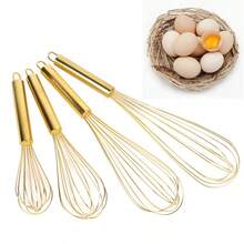 3pcs Silicone Whisk, Manual Egg Whisk Mixer, Egg Beater, Household Baking Tools, Kitchen Supplies - Multicolor - View 4