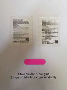 24 pièces Faux ongles blancs français simples et élégants avec nœud 3D et strass floral. Rehaussez instantanément votre look. Conçu pour les femmes et les filles, comprend 1 pièce de bandes de gelée et 1 lime à ongles. Des bandes de gelée aléatoires sont expédiées. Fournitures pour les ongles - Blanc - Voir 4