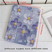 这款多角度支架平板电脑保护套兼容 iPad 10 代/Air (M2)、iPad Pro (M4)/Air 4/5/6/Pro 10.5/2022/2021/2024/12.9/Mini 7/2019/Air M3/A16 等平板电脑。 - 彩色 - 查看 9