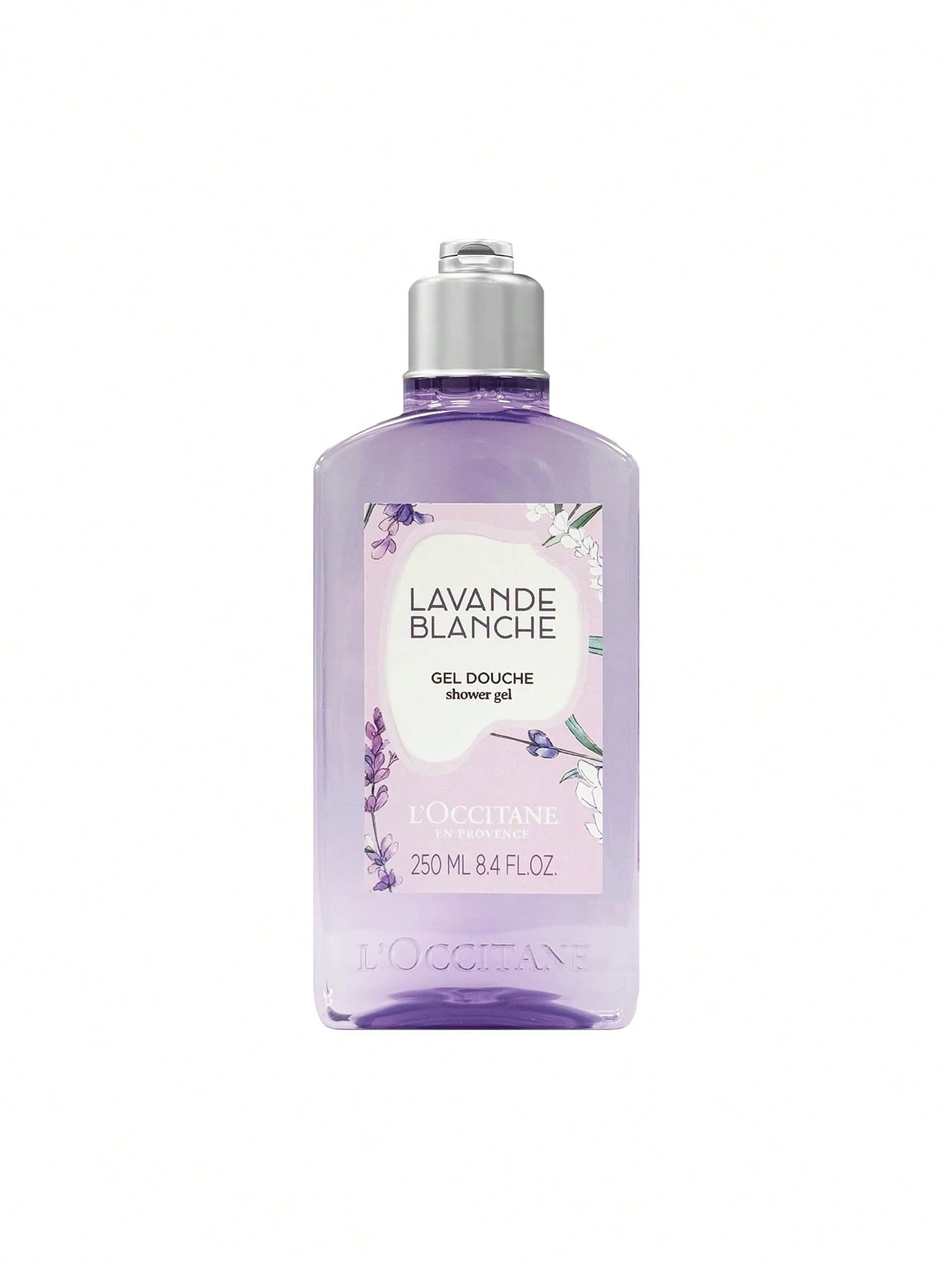Baño con fragancia de lavanda blanca de 250 ml