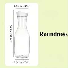 1pc High-Quality Juice Cup With Flip Lid, Designed For Holding Juice And Milk. These Durable Containers Are Also Great For Iced Tea, Cold Brew Tea, Mocktails, And An Ideal Choice For Birthdays And Picnics.