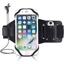Brazalete Deportivo Compatible, Brazalete DeportivoMovil con Rotación 360°Porta Movil Ajustable Universal para Gimnasio/Senderismo, Correa Ajustable, Equipado con Soporte para Llave,Compatible con Phone SE/11/11 Pro /XR/8, Galaxy S10 Plus, ximi,37423760 - Multicolor - Ver 6