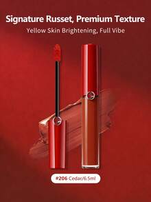 乔治·阿玛尼 (GIORGIO ARMANI) 唇釉 - 6.5毫升 - 0.22液盎司 - #206 - 查看 2