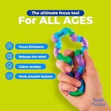 Suitable For Toddlers Therapy - Fidget  To Reduce Anxiety - Rubber Textured Fidget For Hand Therapy -  Fidget Toy -  Therapy Toygift - 如圖所示 - 查看 2