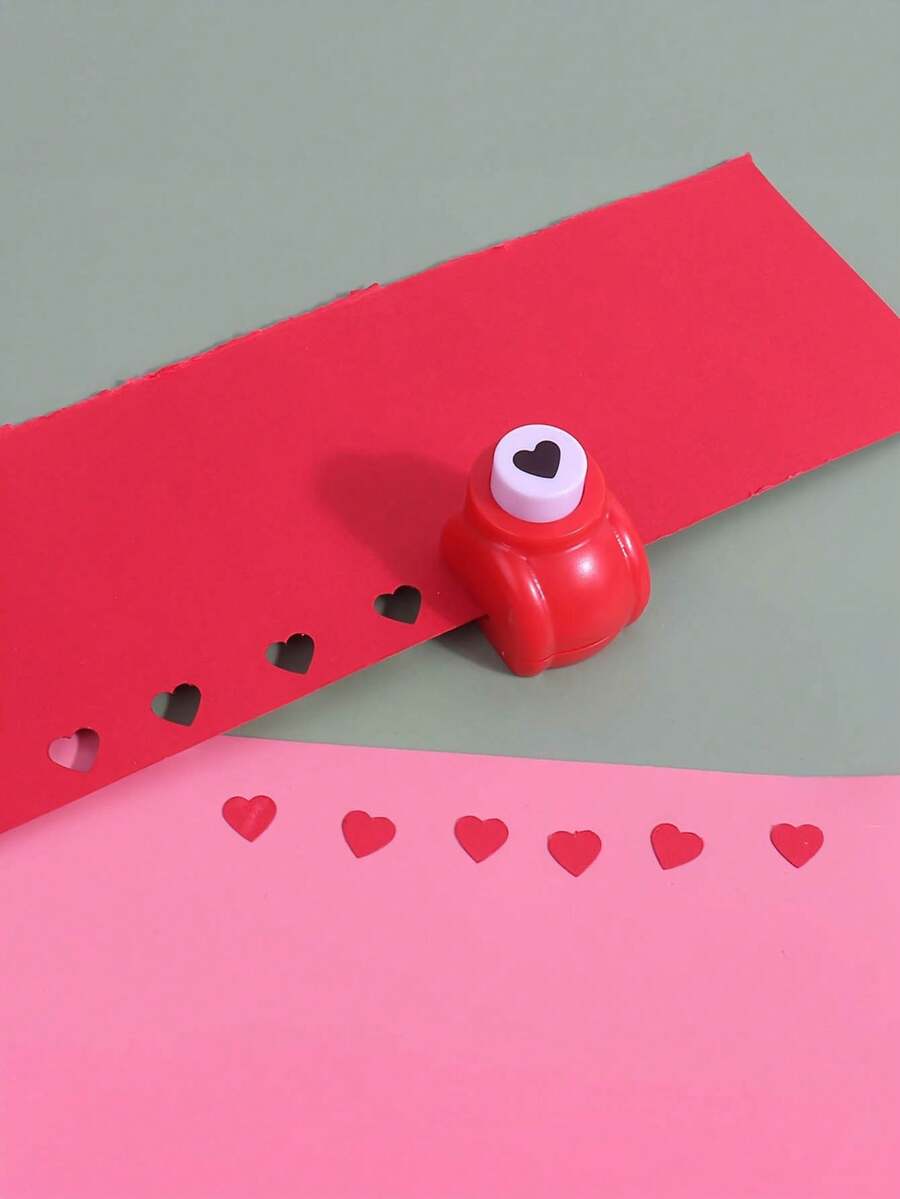 One Red Small Embossing Tool (Heart Pattern)