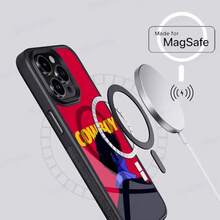 C-CowboyS B-Bebop Magnetic Wireless Phone Case compatible with  17 16 15 14 13 12 11 Pro Max compatible with Magsafe Cover, Cover compatible with  17 pro hülle,  17 pro max hülle,  17 hülle,  16 pro hülle