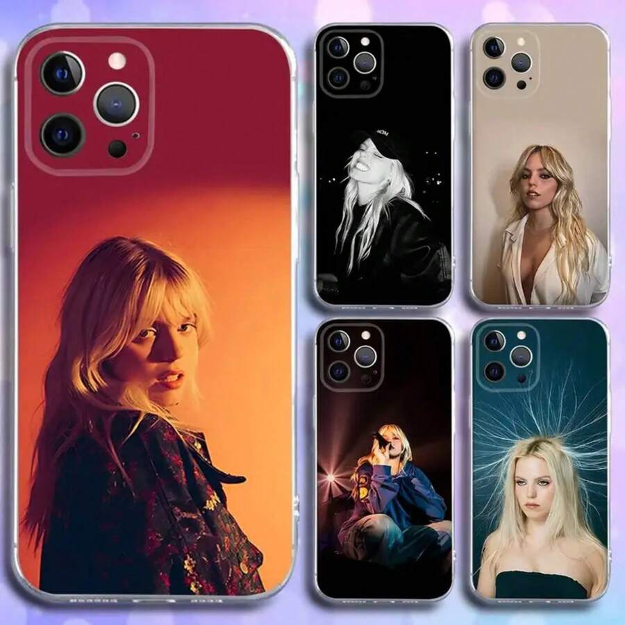 Singer R-Renee R-Rapp Phone Case For IPhone 17,16,15,14,13,12,11 Pro,Max,Plus,X,XS,XR,SE4,E Mini Transparent Soft Cover Iphone17 Promax - z1 - 查看 1