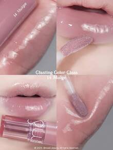 Rom&nd Romand Glasting Water Tint, High Viscosity, Creates Glossy And Hydrated Lip Makeup, Glass-Like Shine, Jelly-Like Texture, 6-Hour Moisturizing, Vegan Formula, Portable, Creates Korean Dewy Lip Makeup, Shiny On Camera, Moisturizes Dry Lips, Korean Cosmetics - 14 MUIGE - Xem 2
