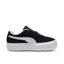 Puma Women's Low-Top Retro Casual Shoes With Thick Soles - Black - View 5