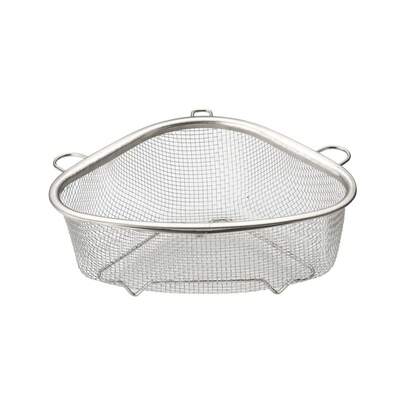 Stainless Steel Sink Strainer, Kitchen Sink, Dishwashing, Vegetable Washing, Food Waste Draining Basket, Triangular Basket For Food Scraps