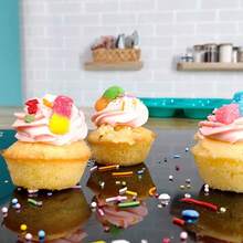 1pc 12-Cup Silicone Mold, Non-Stick Coating, Suitable For Baking Muffins, Cupcakes, Dishwasher & Microwave - Multicolor - View 9