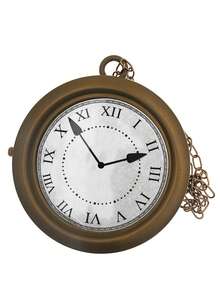 1 pieza Collar con conejo blanco y reloj dorado, reloj de 8 pulgadas de estilo hip hop, para disfraz de verano - multicolor - Ver 5