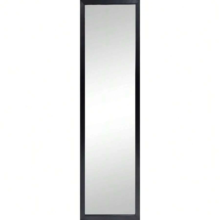 Large Wall Mirror For Bathroom Living Room Black Rectangle 13x49 Inch - 1 - Xem 1