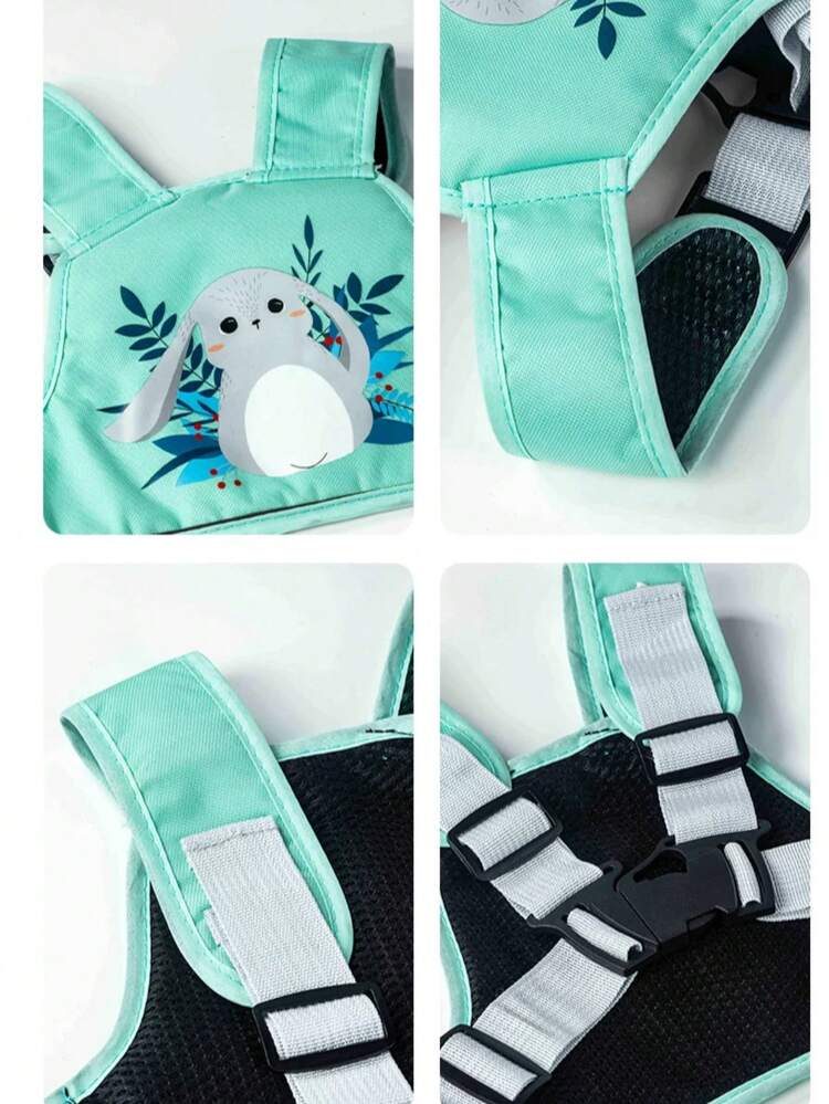 Kids' Electric Bike & Motorcycle Safety Harness Anti-Fall Protective Strap Adjustable Child Riding Belt for Daily Commutes & Outdoor Trips - Azul - Añade 6