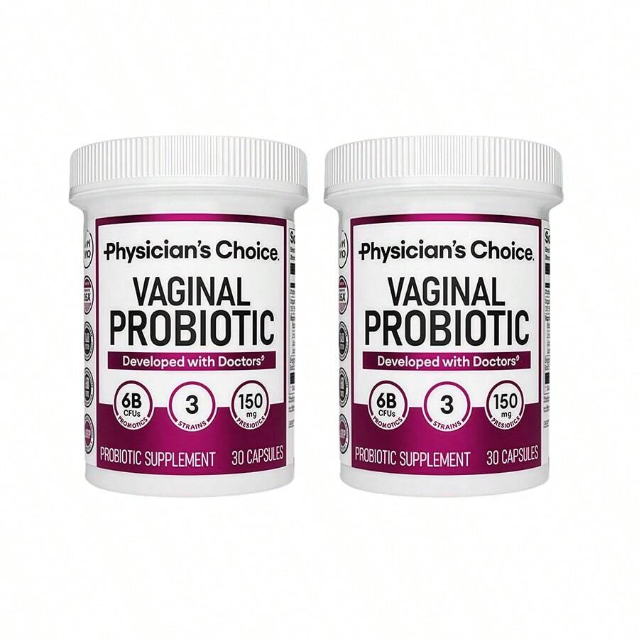 Miriyalyad Physician's Choice Vaginal Probiotic - Odor Control, PH Balance & Daily Feminine Health Support With Cranberry And Prebiotics For Women[Free Shipping ](2026 Latest Version) - 2PCS - 查看 1
