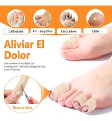 Tendencia3pzs Vendaj Protector Antidesgaste Para Dedos Del Pie O Mano Marrón Claro Cubierta Protectora AntidesgasteCalidad premium - 1 - Ver 6