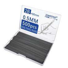 120-500支装 2B/HB 自动铅笔芯 书写绘画考试替换芯 0.5/0.7/0.9/1.3/2.0mm 书写艺术绘画自动铅笔 文具 - 套裝 - 查看 6