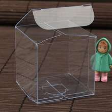 Clear Gift Boxes 3\ X 3\ X 3\ - 25 Pack, Clear PVC Plastic Boxes Transparent PacFKing Box Favor Square Boxes For Than1ks 1giving, Christmas, Wedding, Party, Birthday, Candy, Coffee & Tea,,3inchx3inchx3inch-25PCS - 3吋x3吋x3吋-25個 - 查看 5