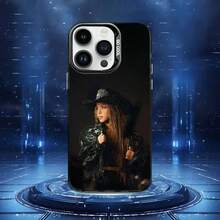 Funda de Teléfono Linda Singer S- para 17,16,15,14,13,12,11,Pro,MAX Cubierta Negra Mate a Prueba de Golpes - Z6 - Ver 12