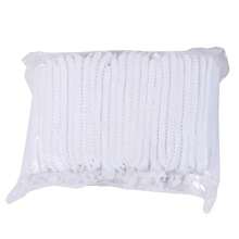 Gorro de tira no tejida desechable, gorro antipolvo para taller de Hotel, gorro de ducha azul y blanco para Spa, accesorios de belleza para peluquería, Uds. NTGF - verde-100 piezas - Ver 7