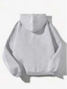 Women'S Y2K Style Hamilton Musical Inspired Hooded Sweatshirt - Official  Musical Graphic Print, Cozy Fleece Pullover With Star & Hamilton Lettering, Machine Washable All-Season Casual Wear, S-Xxl Sizes Available, Comfortable Clothing Women Winter Clotheshoodie,Christmas Outfit WomenchristmasWomen's Oversized Hoodie - 灰色2 - 查看 2