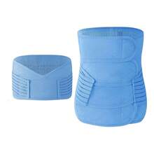 TendenciaNuevo Estilo De Faja Maternidad 2 En 1 PostpartoCalidad premium - Azul claro - Ver 2