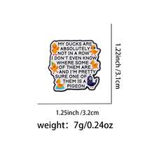 Lapel Enamel Pins And Brooches Badge Pins For Backpacks Bags Backpack Cool Decoration Friend For Gifts - Multicolor - View 3